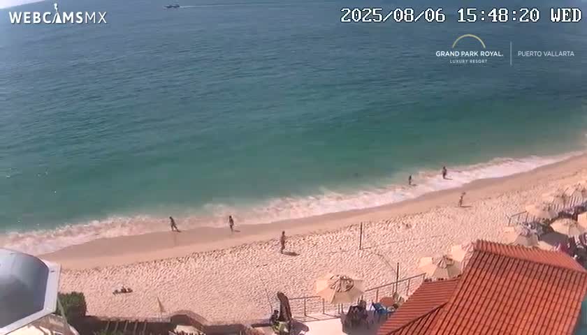 Playa La Garza Blanca Beach Live Cam - Puerto Vallarta, Jalisco, Mexico