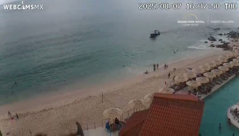 Playa La Garza Blanca Beach Live Cam - Puerto Vallarta, Jalisco, Mexico