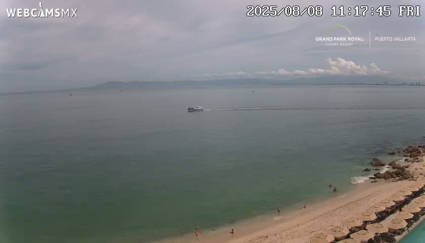 Playa La Garza Blanca Beach Live Cam - Puerto Vallarta, Jalisco, Mexico