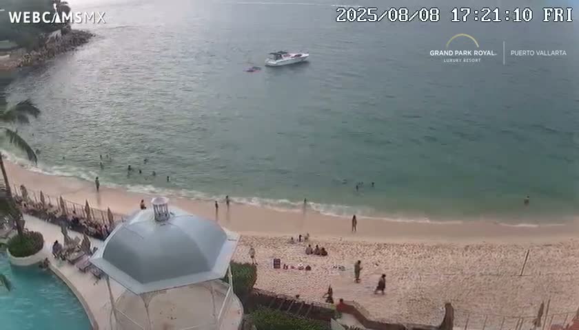 Playa La Garza Blanca Beach Live Cam - Puerto Vallarta, Jalisco, Mexico