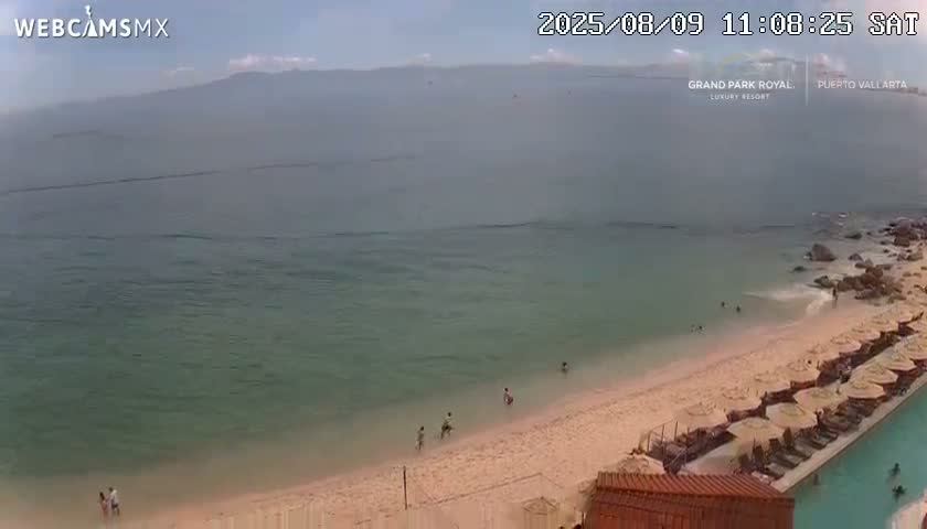 Playa La Garza Blanca Beach Live Cam - Puerto Vallarta, Jalisco, Mexico