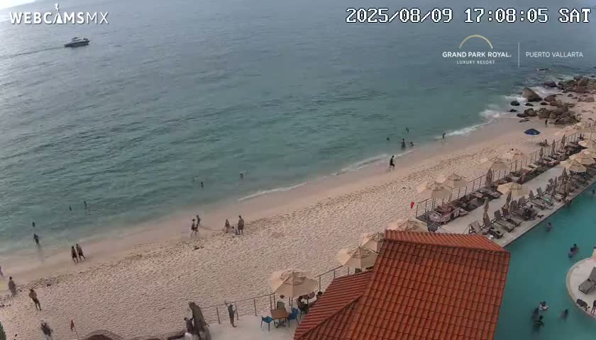 Playa La Garza Blanca Beach Live Cam - Puerto Vallarta, Jalisco, Mexico