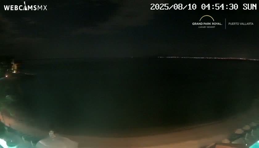 Playa La Garza Blanca Beach Live Cam - Puerto Vallarta, Jalisco, Mexico