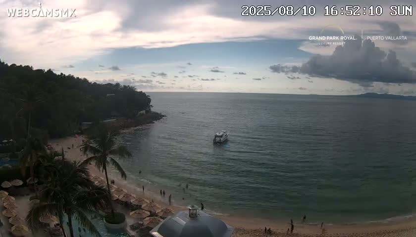 Playa La Garza Blanca Beach Live Cam - Puerto Vallarta, Jalisco, Mexico