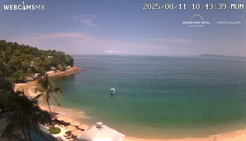 Playa La Garza Blanca Beach Live Cam - Puerto Vallarta, Jalisco, Mexico