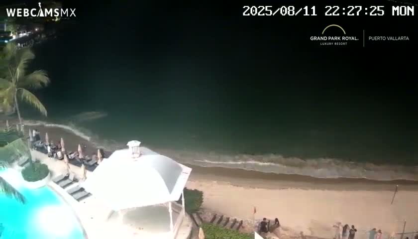 Playa La Garza Blanca Beach Live Cam - Puerto Vallarta, Jalisco, Mexico
