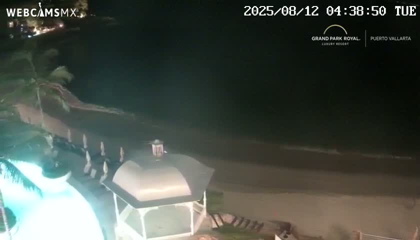 Playa La Garza Blanca Beach Live Cam - Puerto Vallarta, Jalisco, Mexico