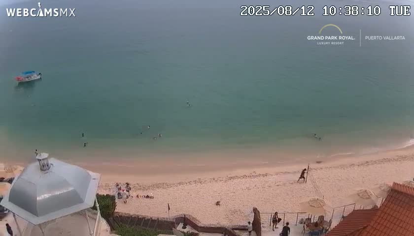 Playa La Garza Blanca Beach Live Cam - Puerto Vallarta, Jalisco, Mexico