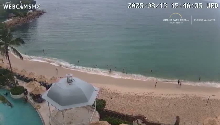 Playa La Garza Blanca Beach Live Cam - Puerto Vallarta, Jalisco, Mexico