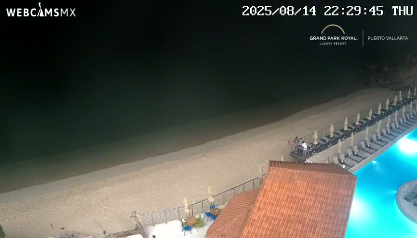 Playa La Garza Blanca Beach Live Cam - Puerto Vallarta, Jalisco, Mexico