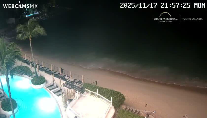 Playa La Garza Blanca Beach Live Cam - Puerto Vallarta, Jalisco, Mexico