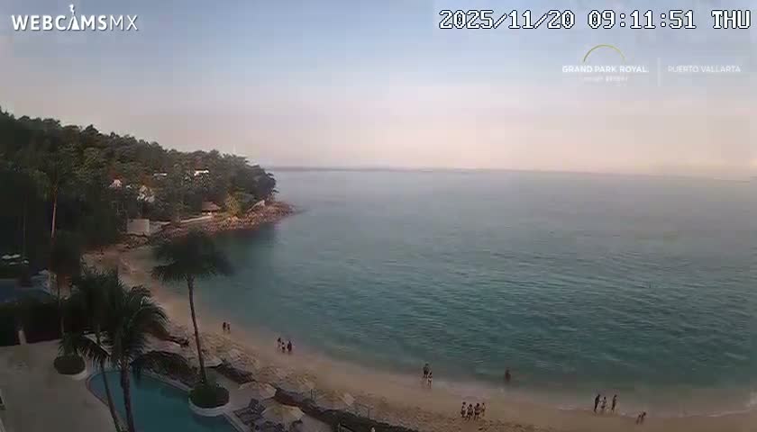 Playa La Garza Blanca Beach Live Cam - Puerto Vallarta, Jalisco, Mexico