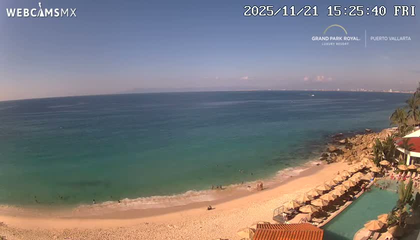 Playa La Garza Blanca Beach Live Cam - Puerto Vallarta, Jalisco, Mexico