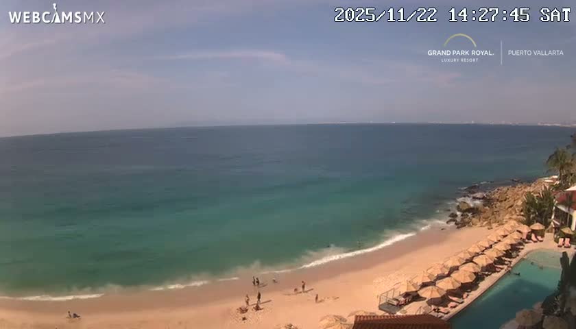 Playa La Garza Blanca Beach Live Cam - Puerto Vallarta, Jalisco, Mexico