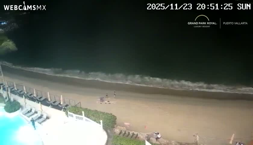 Playa La Garza Blanca Beach Live Cam - Puerto Vallarta, Jalisco, Mexico