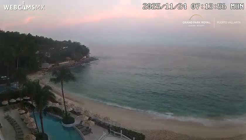 Playa La Garza Blanca Beach Live Cam - Puerto Vallarta, Jalisco, Mexico