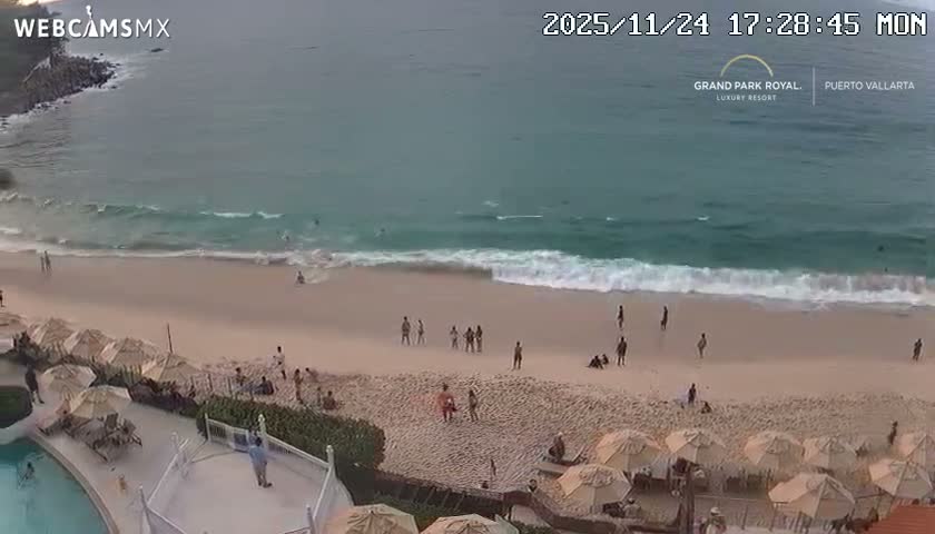 Playa La Garza Blanca Beach Live Cam - Puerto Vallarta, Jalisco, Mexico