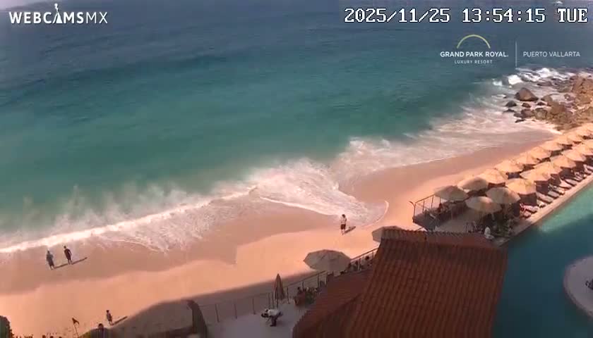 Playa La Garza Blanca Beach Live Cam - Puerto Vallarta, Jalisco, Mexico