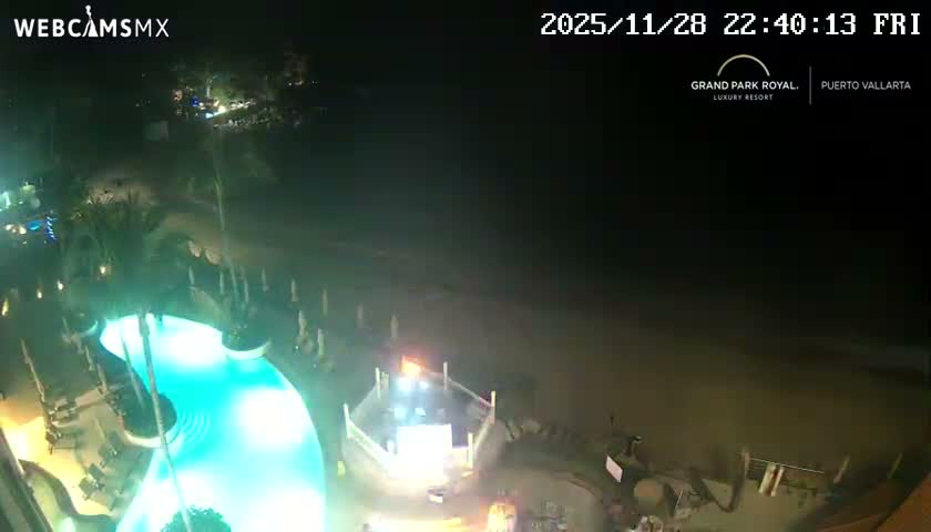 Playa La Garza Blanca Beach Live Cam - Puerto Vallarta, Jalisco, Mexico