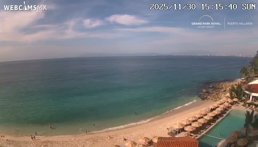 Playa La Garza Blanca Beach Live Cam - Puerto Vallarta, Jalisco, Mexico