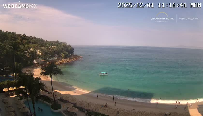 Playa La Garza Blanca Beach Live Cam - Puerto Vallarta, Jalisco, Mexico