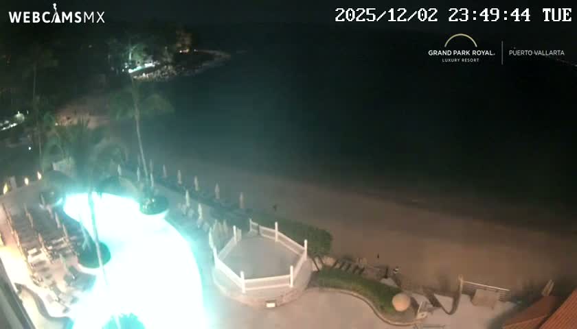 Playa La Garza Blanca Beach Live Cam - Puerto Vallarta, Jalisco, Mexico