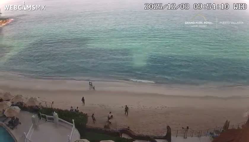 Playa La Garza Blanca Beach Live Cam - Puerto Vallarta, Jalisco, Mexico