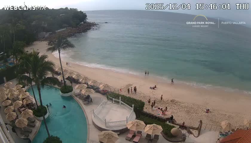 Playa La Garza Blanca Beach Live Cam - Puerto Vallarta, Jalisco, Mexico