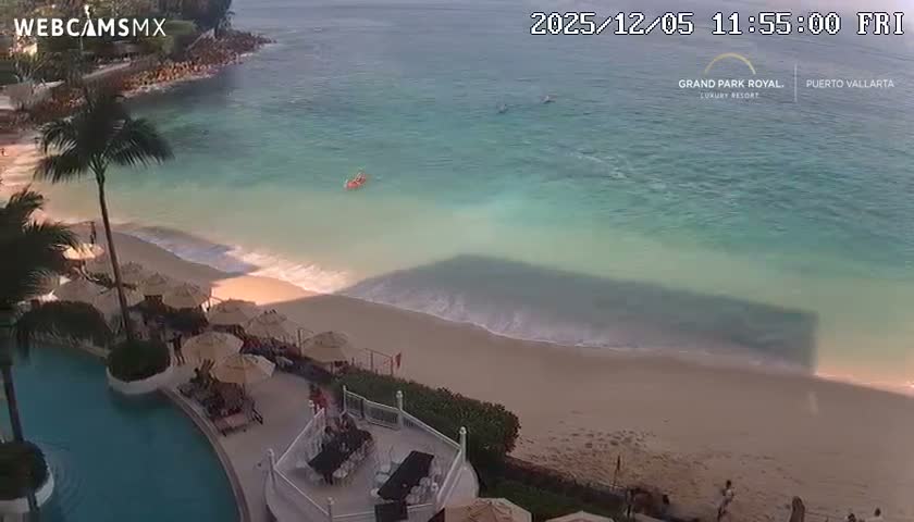 Playa La Garza Blanca Beach Live Cam - Puerto Vallarta, Jalisco, Mexico