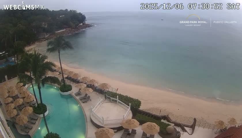 Playa La Garza Blanca Beach Live Cam - Puerto Vallarta, Jalisco, Mexico