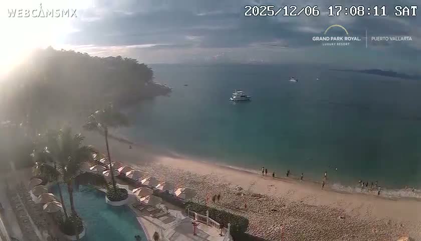 Playa La Garza Blanca Beach Live Cam - Puerto Vallarta, Jalisco, Mexico
