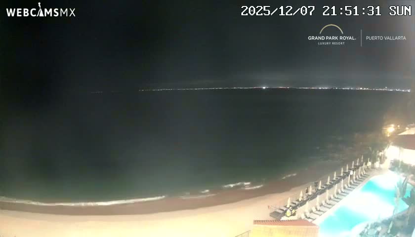 Playa La Garza Blanca Beach Live Cam - Puerto Vallarta, Jalisco, Mexico