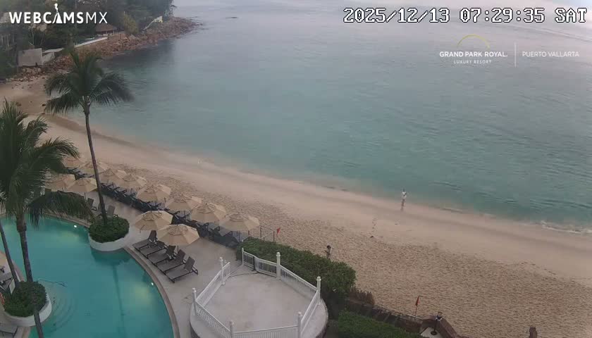 Playa La Garza Blanca Beach Live Cam - Puerto Vallarta, Jalisco, Mexico