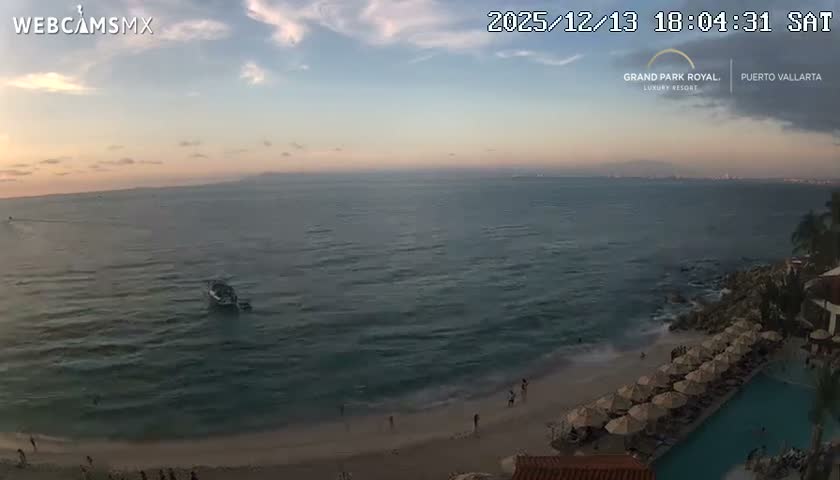 Playa La Garza Blanca Beach Live Cam - Puerto Vallarta, Jalisco, Mexico