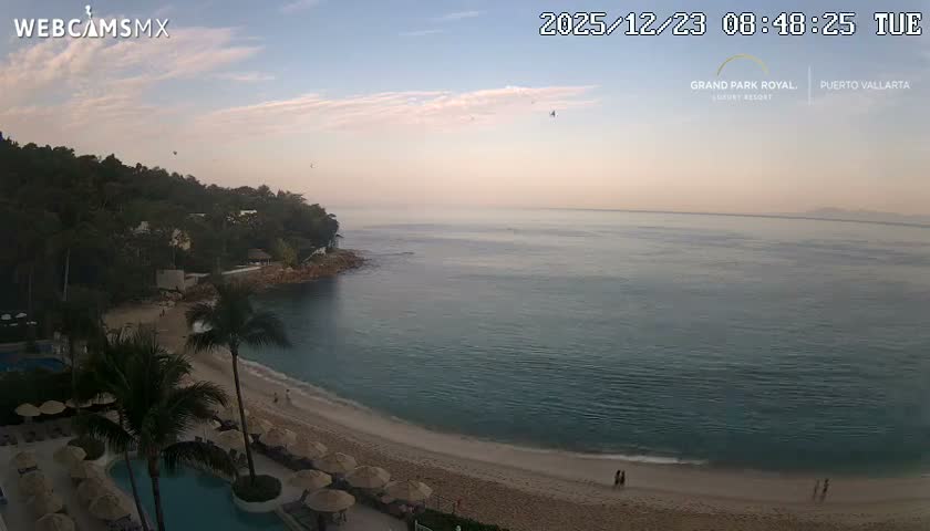 Playa La Garza Blanca Beach Live Cam - Puerto Vallarta, Jalisco, Mexico
