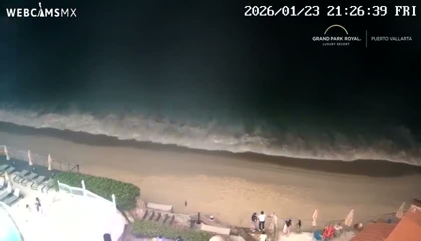 Playa La Garza Blanca Beach Live Cam - Puerto Vallarta, Jalisco, Mexico