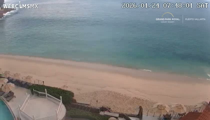 Playa La Garza Blanca Beach Live Cam - Puerto Vallarta, Jalisco, Mexico