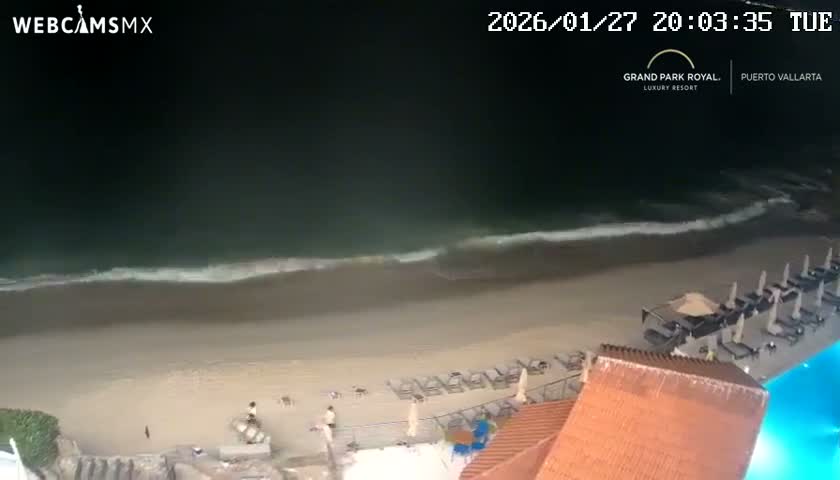Playa La Garza Blanca Beach Live Cam - Puerto Vallarta, Jalisco, Mexico