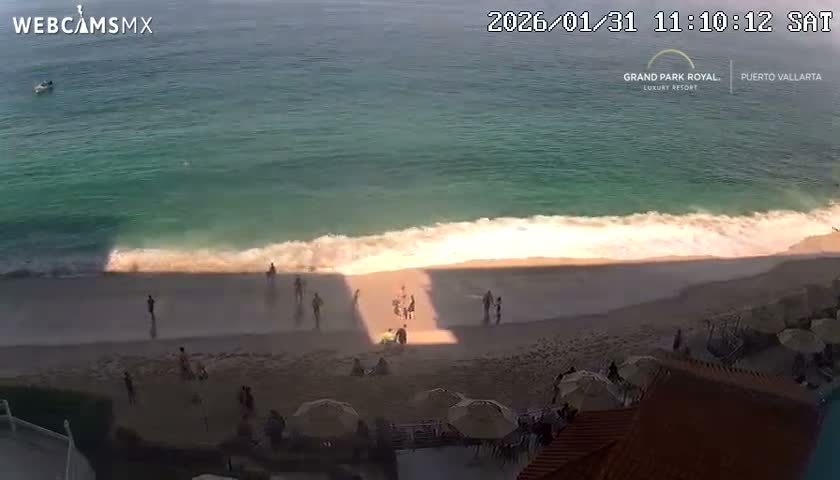 Playa La Garza Blanca Beach Live Cam - Puerto Vallarta, Jalisco, Mexico