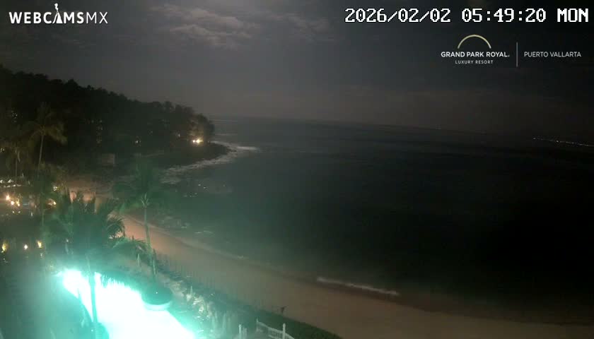 Playa La Garza Blanca Beach Live Cam - Puerto Vallarta, Jalisco, Mexico