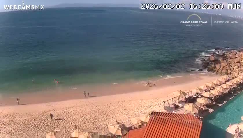 Playa La Garza Blanca Beach Live Cam - Puerto Vallarta, Jalisco, Mexico