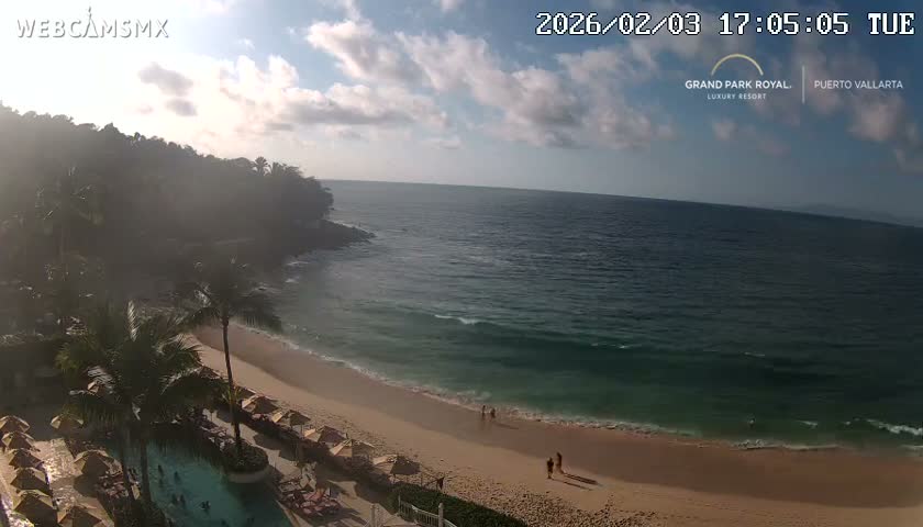 Playa La Garza Blanca Beach Live Cam - Puerto Vallarta, Jalisco, Mexico