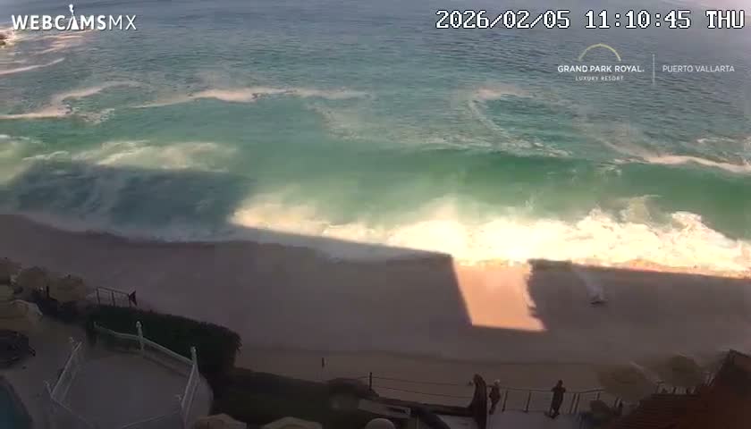 Playa La Garza Blanca Beach Live Cam - Puerto Vallarta, Jalisco, Mexico
