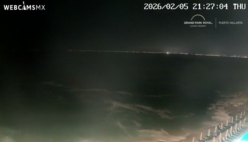Playa La Garza Blanca Beach Live Cam - Puerto Vallarta, Jalisco, Mexico