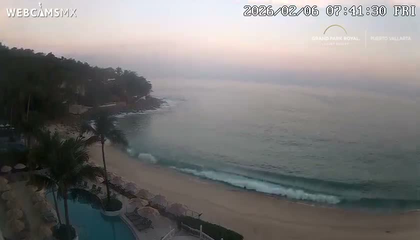 Playa La Garza Blanca Beach Live Cam - Puerto Vallarta, Jalisco, Mexico