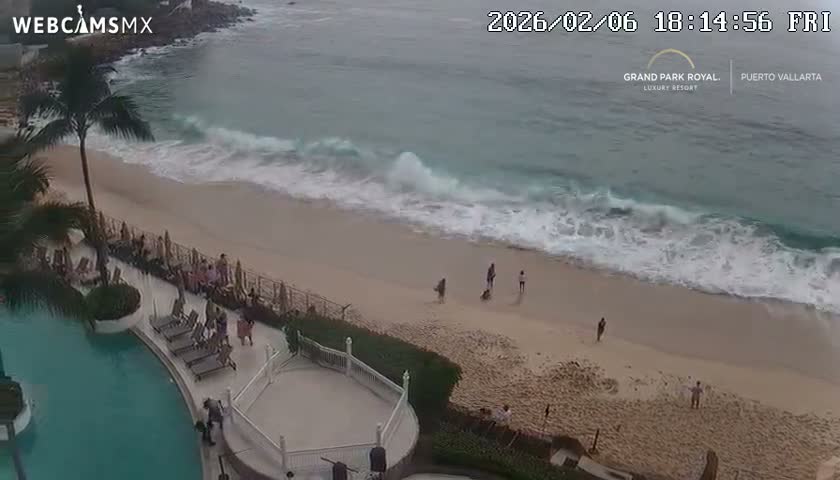 Playa La Garza Blanca Beach Live Cam - Puerto Vallarta, Jalisco, Mexico