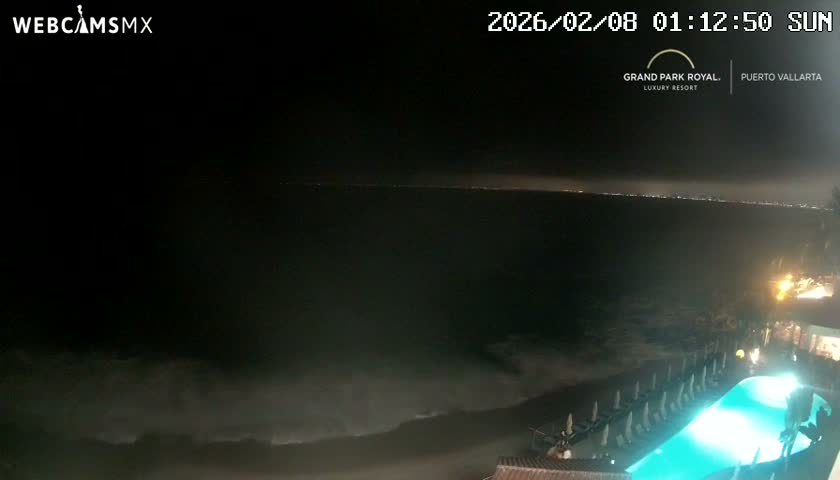 Playa La Garza Blanca Beach Live Cam - Puerto Vallarta, Jalisco, Mexico