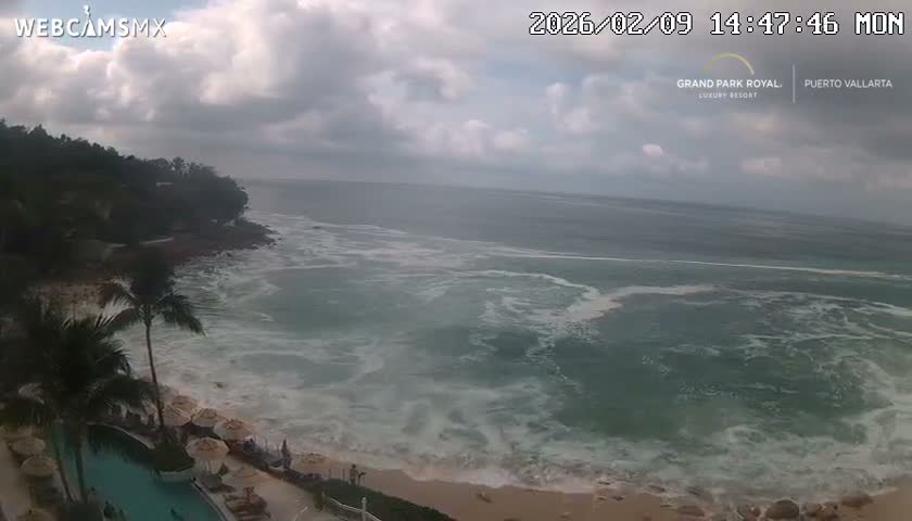 Playa La Garza Blanca Beach Live Cam - Puerto Vallarta, Jalisco, Mexico
