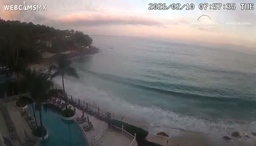 Playa La Garza Blanca Beach Live Cam - Puerto Vallarta, Jalisco, Mexico