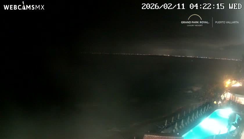 Playa La Garza Blanca Beach Live Cam - Puerto Vallarta, Jalisco, Mexico